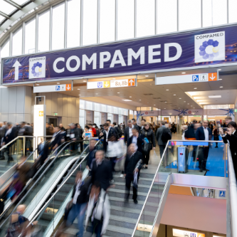 Photo: North Entrance at COMPAMED